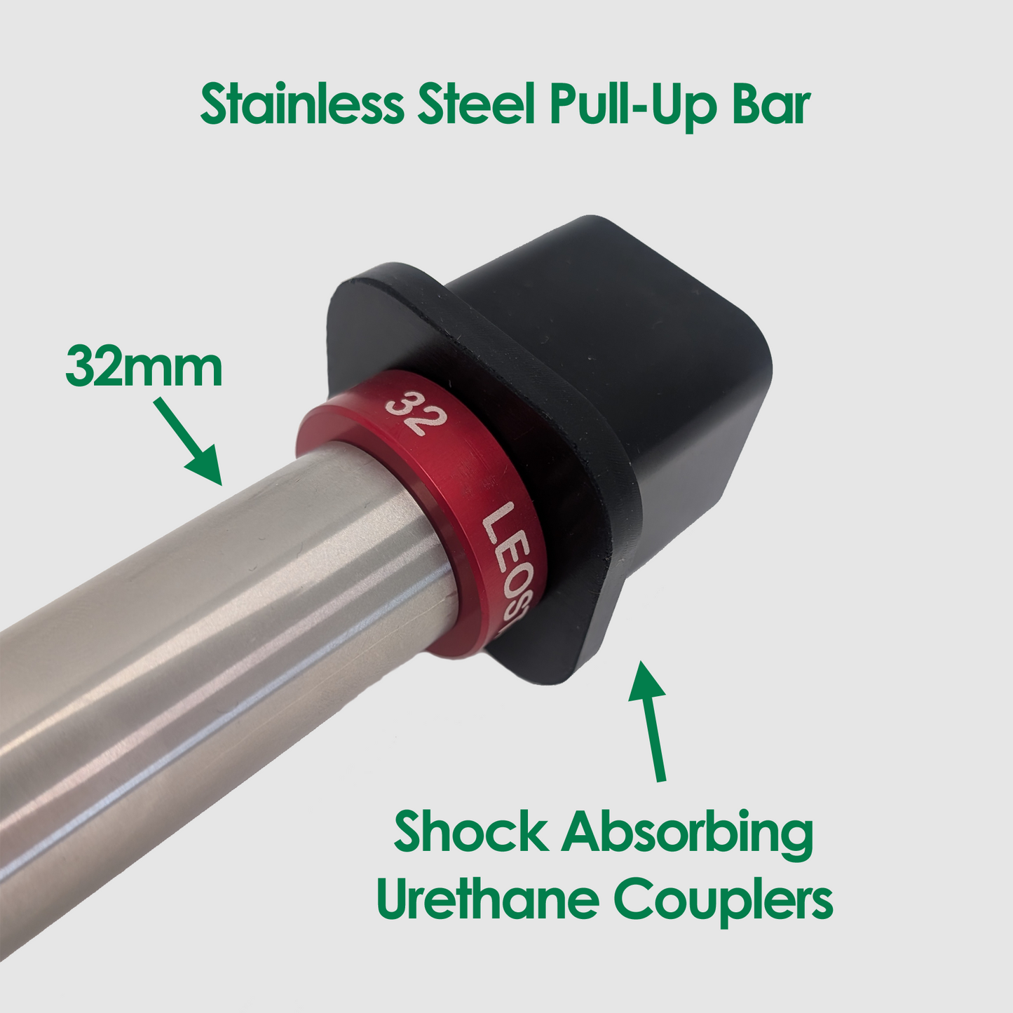 Pull-Up Bar - 32mm - Stainless Steel