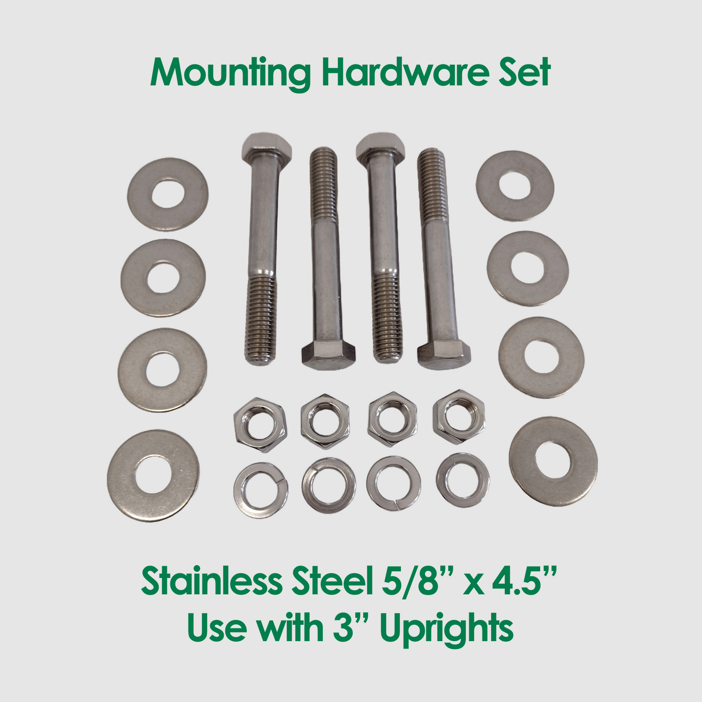 Pull-Up Bar Support - 5/8" Holes - Triple Level