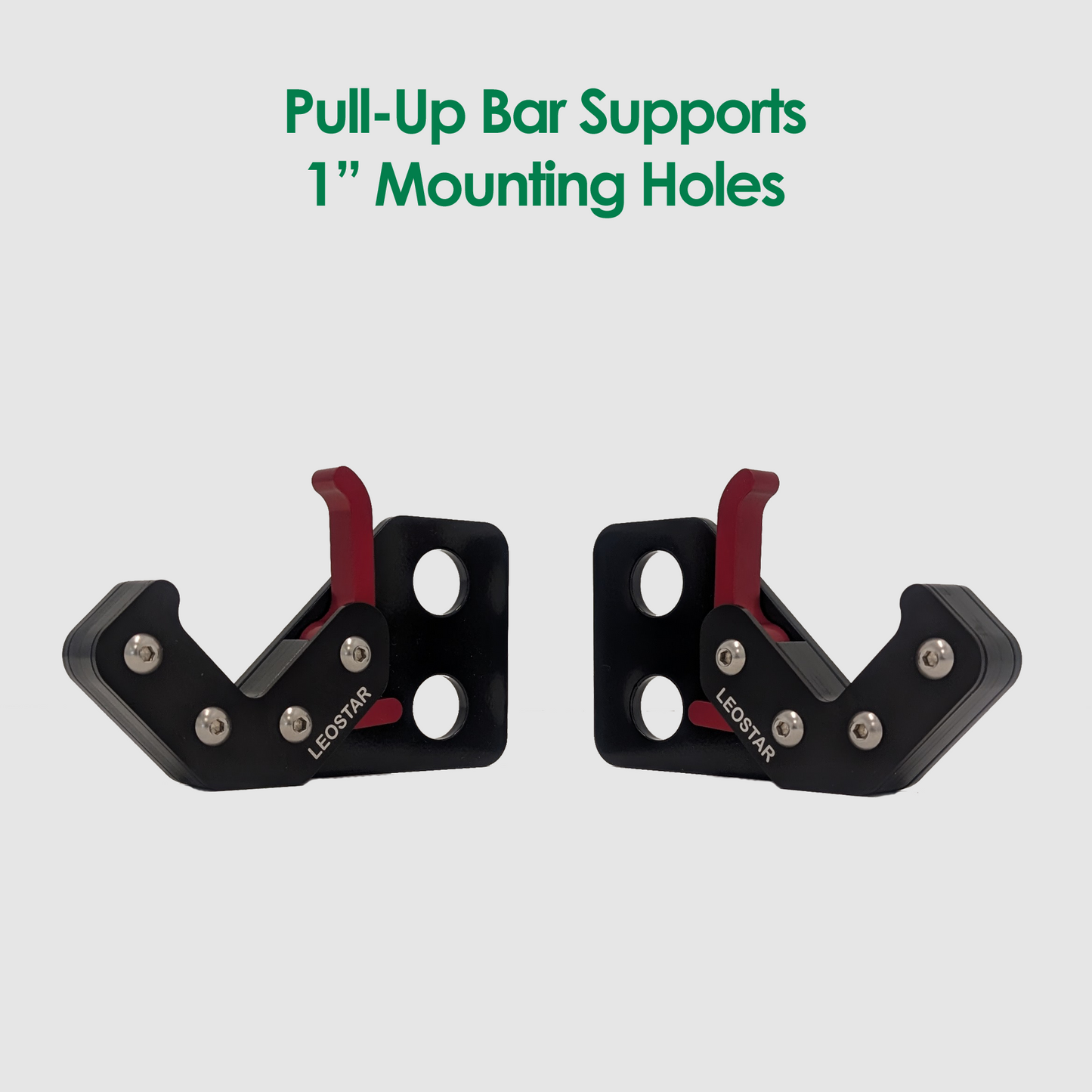 Pull-Up Bar Support - 1" Holes - Single Level