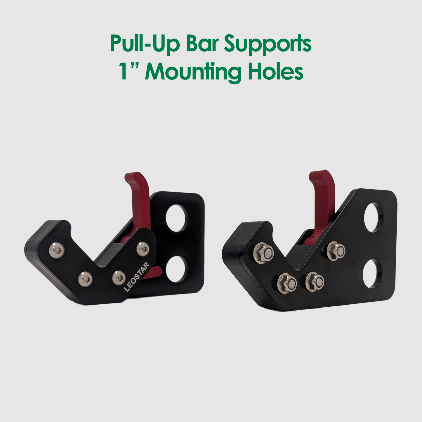 Pull-Up Bar Support - 1" Holes - Single Level