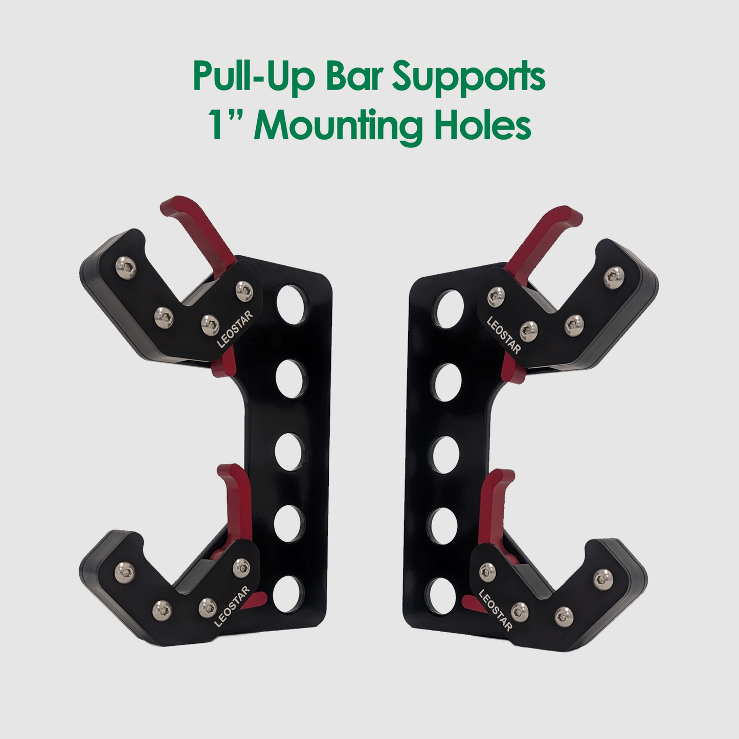 Pull-Up Bar Support - 1" Holes - Double Level