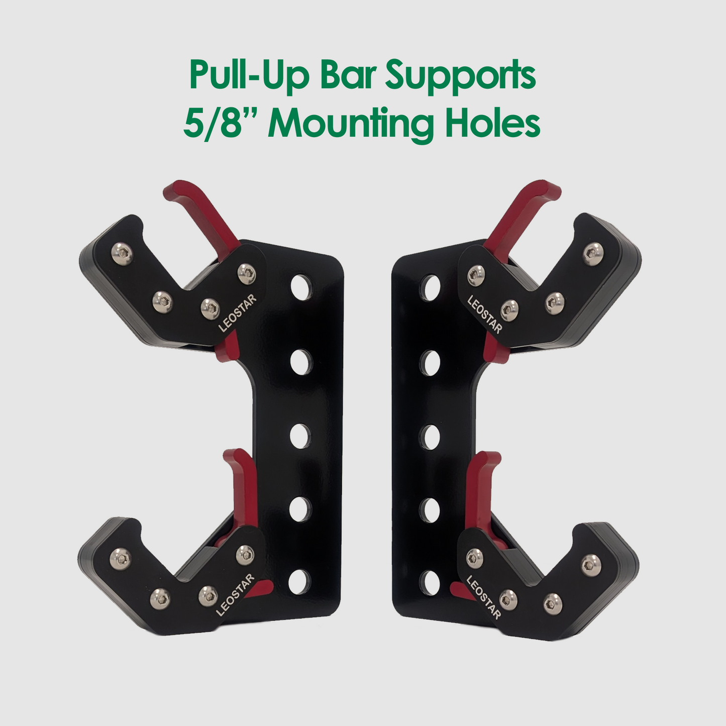 Pull-Up Bar Support - 5/8" Holes - Double Level