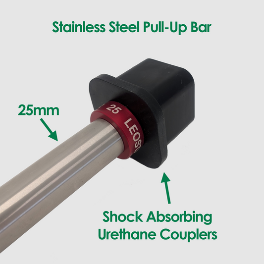 Pull-Up Bar - 25mm - Stainless Steel
