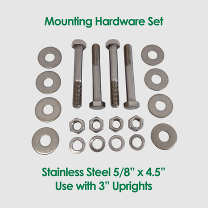 Pull-Up Bar Support - 5/8" Holes - Single Level