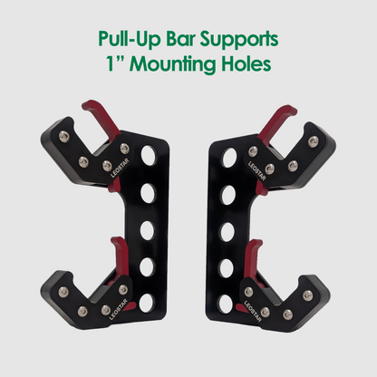 Pull-Up Bar Support - 1" Holes - Double Level
