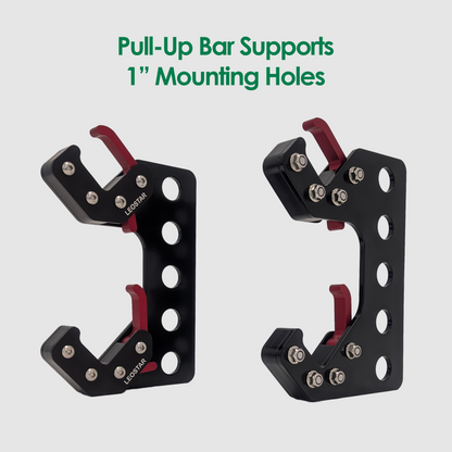 Pull-Up Bar Support - 1" Holes - Double Level