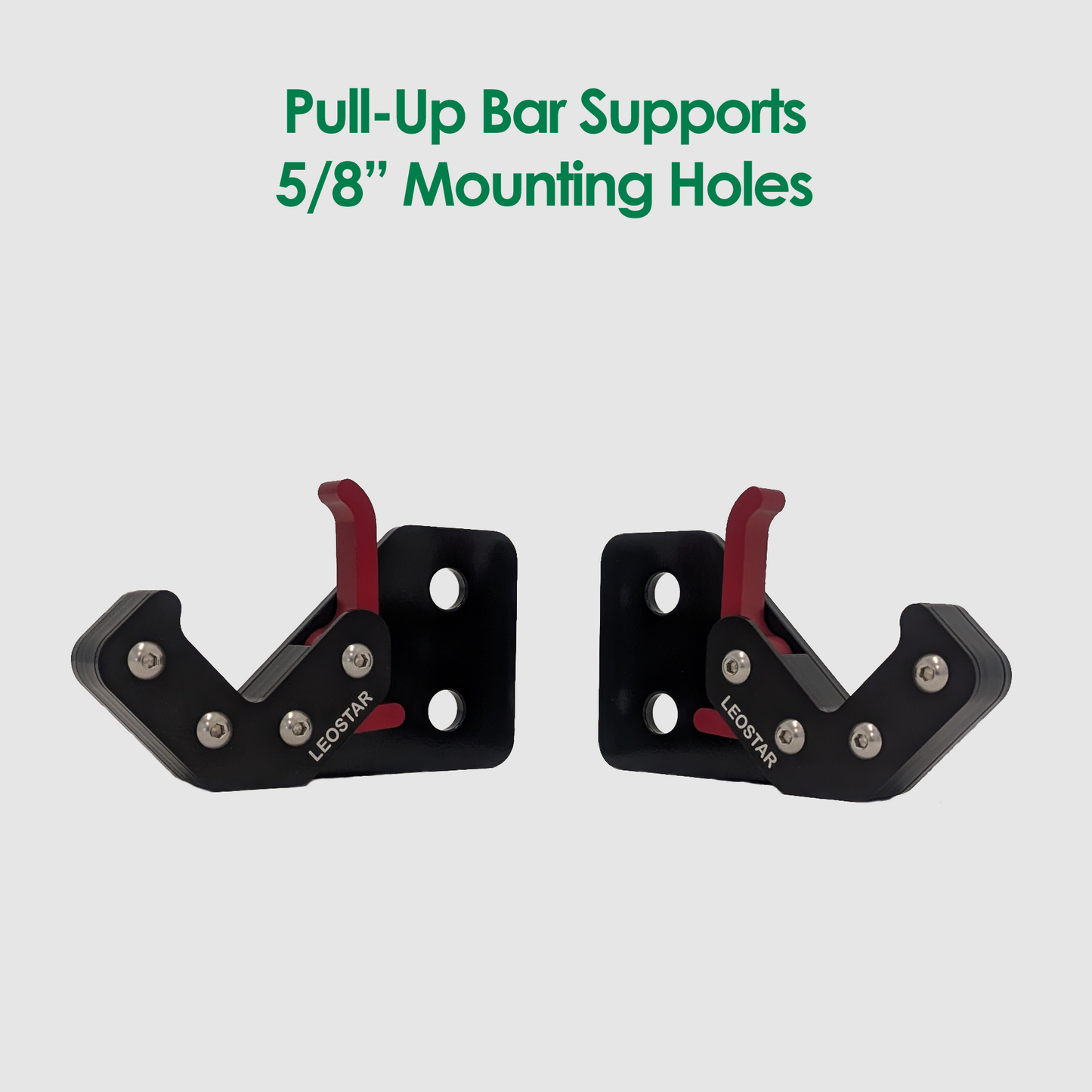 Pull-Up Bar Support - 5/8" Holes - Single Level