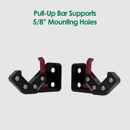 Pull-Up Bar Support - 5/8" Holes - Single Level